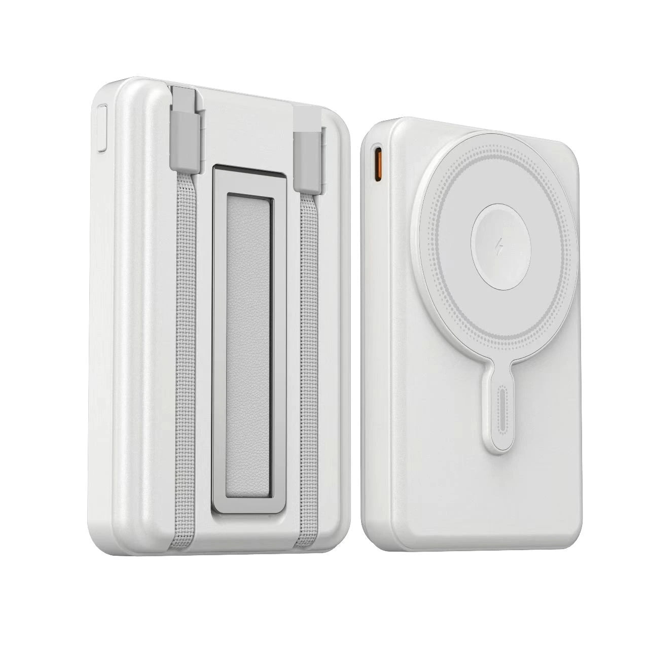 Batterie Externe Magnétique Multifonction – 5000mAh | Charge Rapide & Support Intégré